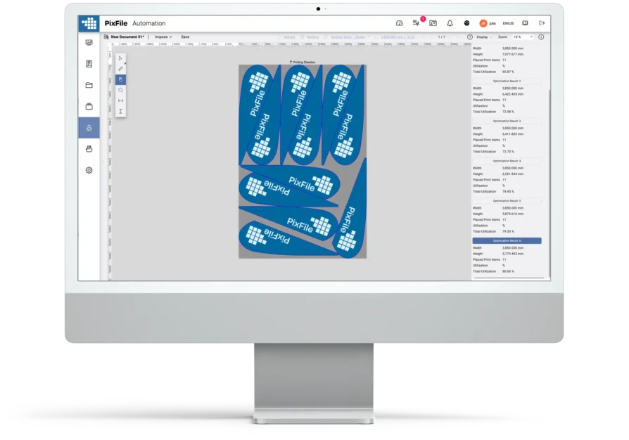 PDF Automation interface